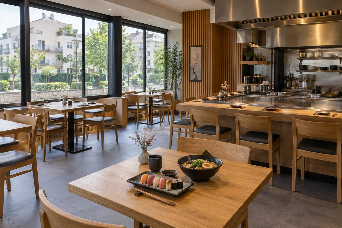 Japonais à Clamart, du centre-ville au quartier Panorama : sushis, plaque chauffante et ramen