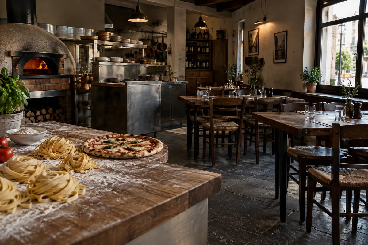 Restaurant italien à Antony : pâtes fraîches, pizza et signes d'une cuisine sincère