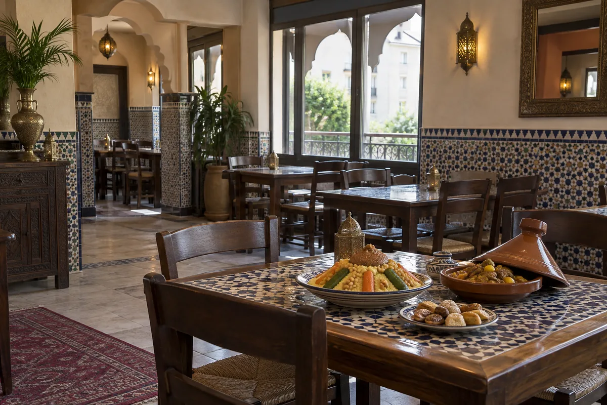Restaurant marocain à Clamart : couscous, tajines et pâtisseries maison